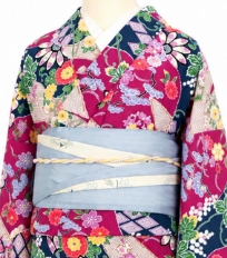Examples of rental kimono